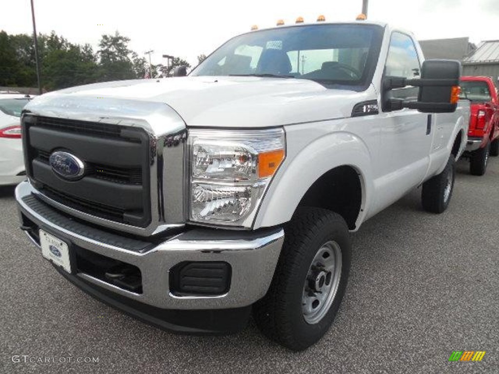 2016 F250 Super Duty XL Regular Cab 4x4 - Oxford White / Steel photo #1