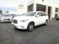 2013 Moonlight White Infiniti JX 35 AWD  photo #1