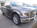 2015 Magnetic Metallic Ford F150 XLT SuperCab  photo #3