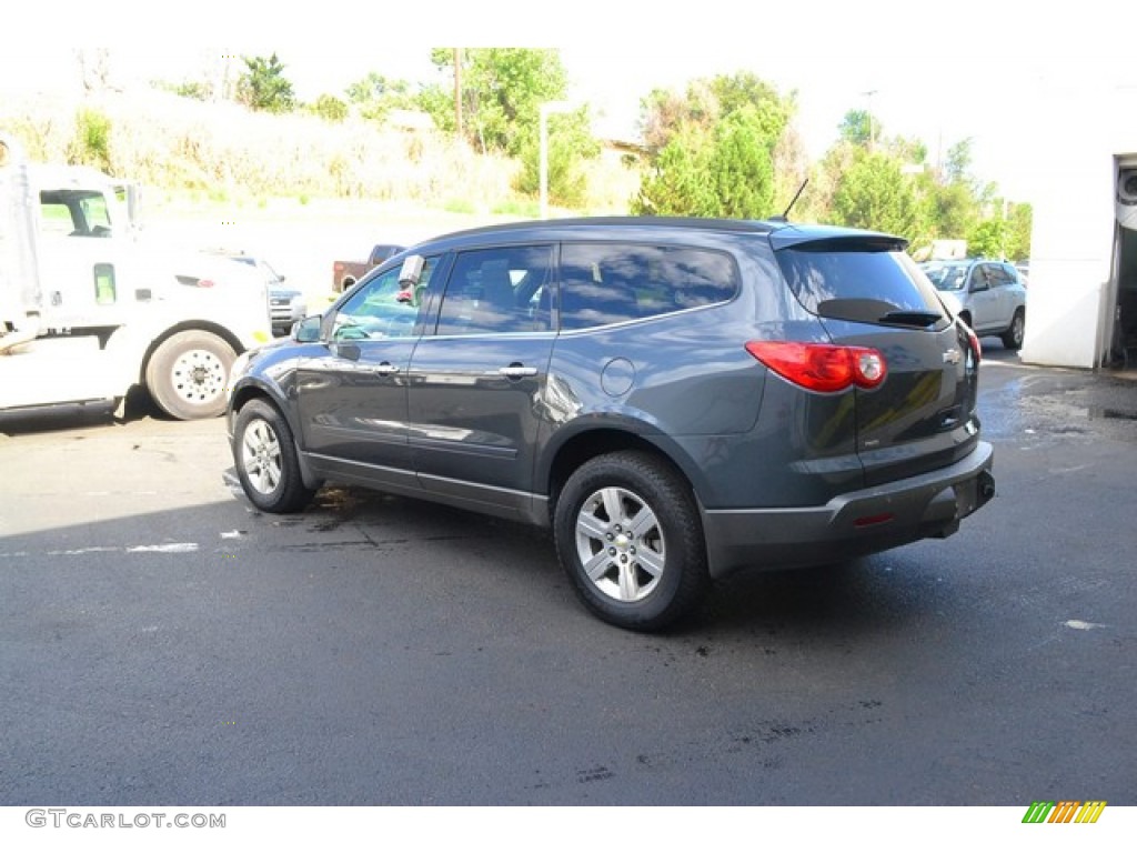 2011 Traverse LT AWD - Cyber Gray Metallic / Dark Gray/Light Gray photo #4