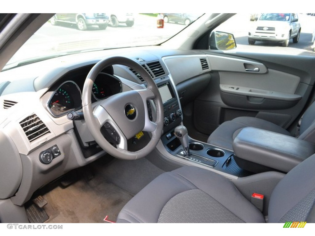 2011 Traverse LT AWD - Cyber Gray Metallic / Dark Gray/Light Gray photo #7