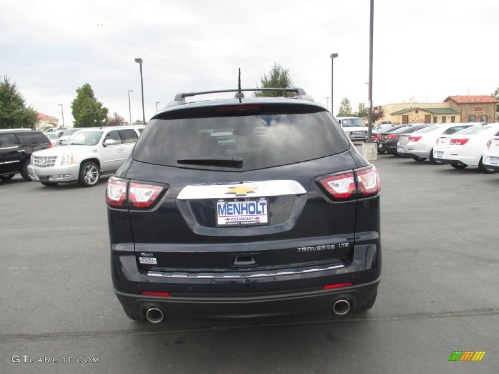 2016 Traverse LTZ AWD - Blue Velvet Metallic / Ebony photo #5