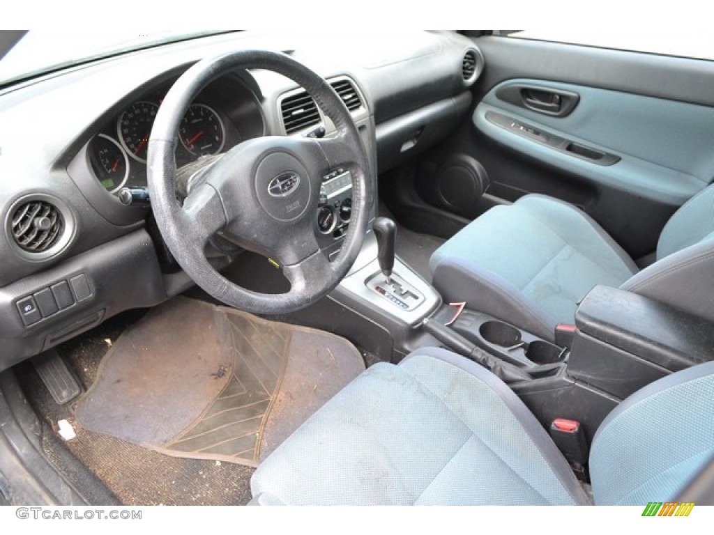 Anthracite Black Interior 2006 Subaru Impreza Outback Sport Wagon Photo #106321697