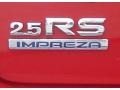 2005 San Remo Red Subaru Impreza 2.5 RS Sedan  photo #4