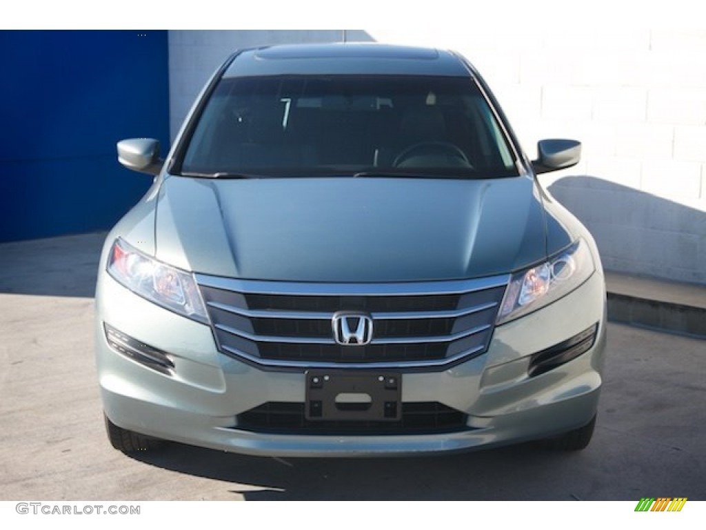 2012 Accord Crosstour EX-L - Opal Sage Metallic / Black photo #8