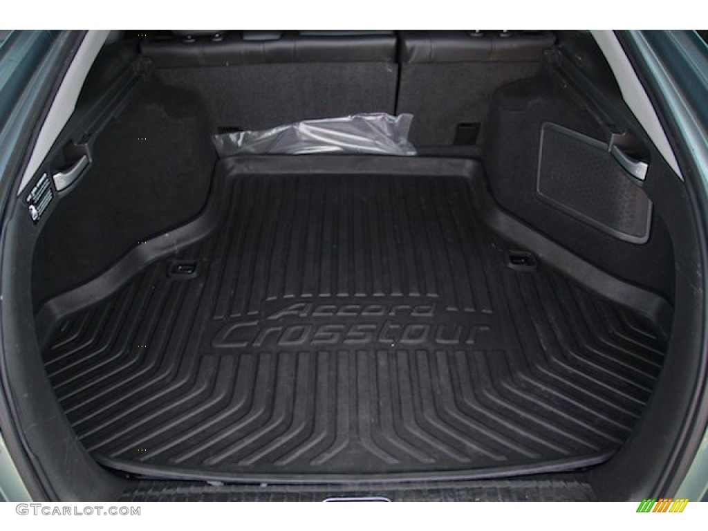 2012 Accord Crosstour EX-L - Opal Sage Metallic / Black photo #14
