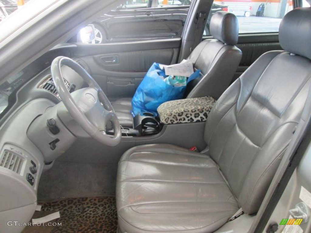 2001 Avalon XLS - Lunar Mist Metallic / Stone photo #4