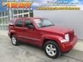 Inferno Red Crystal Pearl 2009 Jeep Liberty Sport 4x4