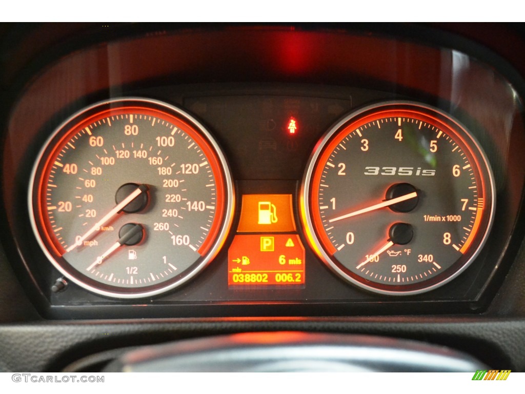 2012 BMW 3 Series 335is Convertible Gauges Photo #106324733