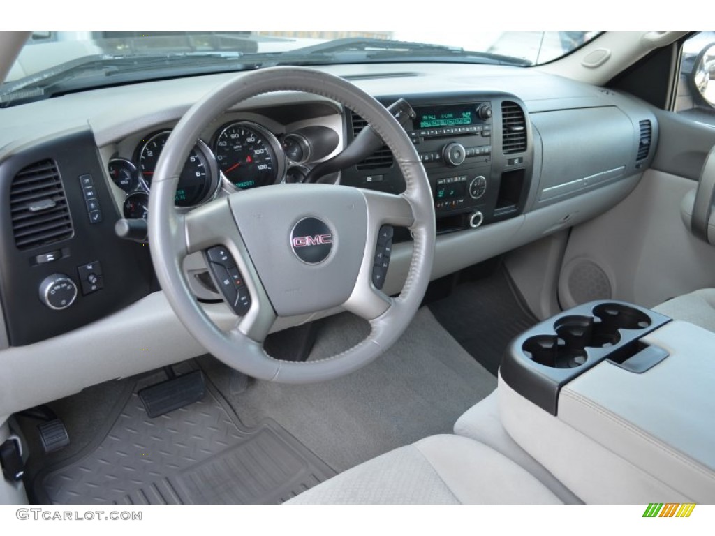 2007 Sierra 1500 SLT Crew Cab 4x4 - Deep Blue Metallic / Ebony Black/Light Cashmere photo #13