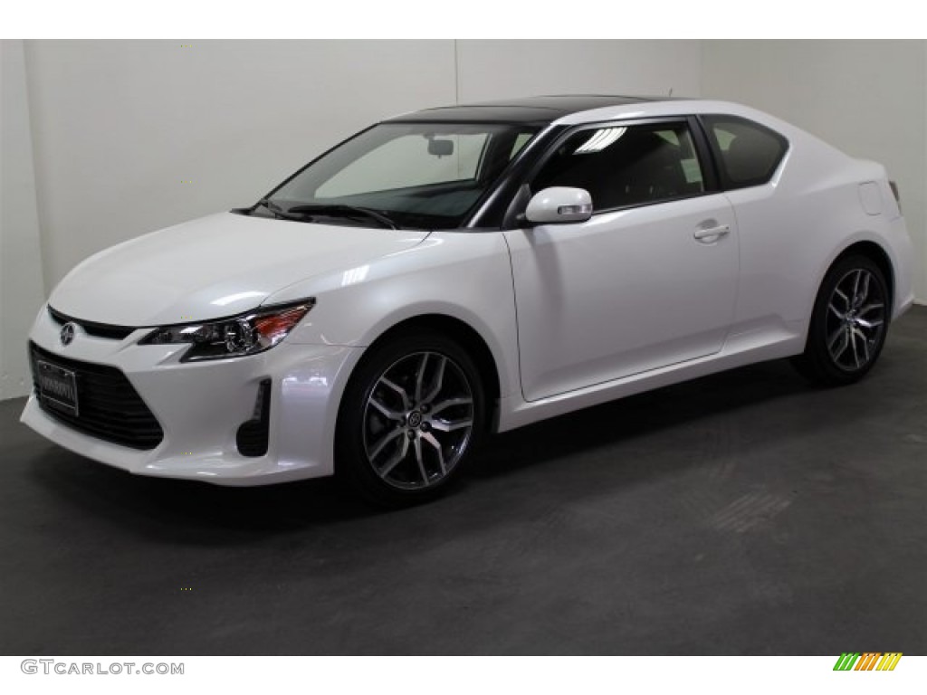 Blizzard White Pearl 2015 Scion tC Standard tC Model Exterior Photo #106326203