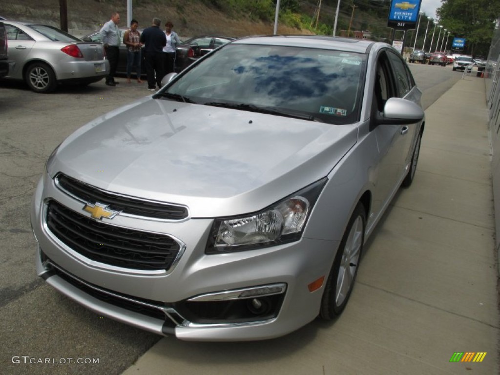 2016 Cruze Limited LTZ - Silver Ice Metallic / Jet Black photo #7