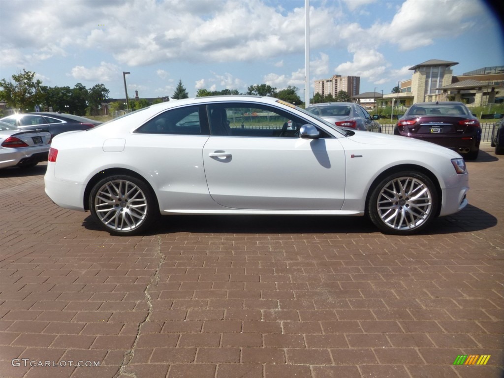 Ibis White 2015 Audi S5 3.0T Prestige quattro Coupe Exterior Photo #106327373