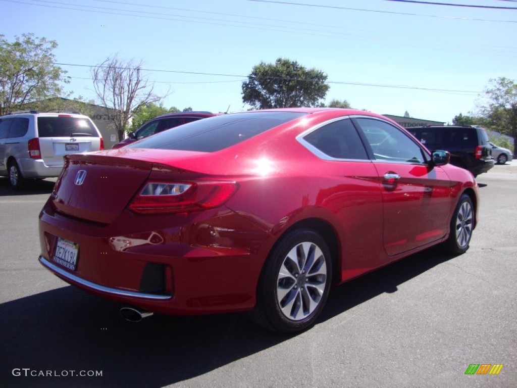 2014 Accord LX-S Coupe - San Marino Red / Black photo #7