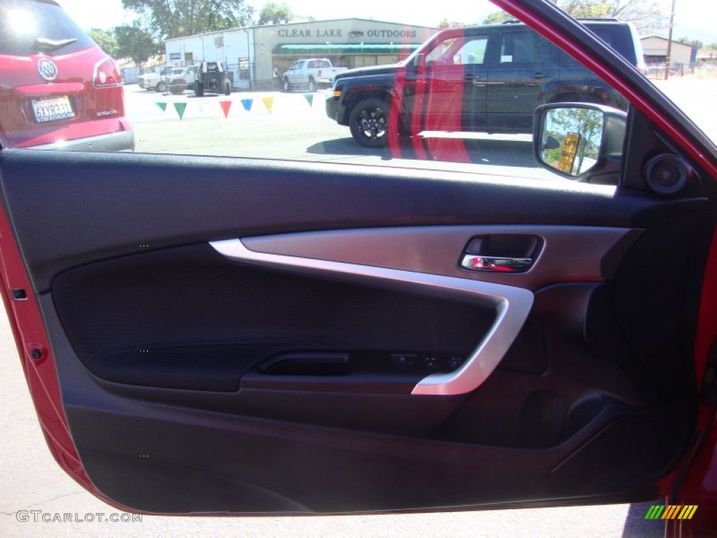2014 Accord LX-S Coupe - San Marino Red / Black photo #9