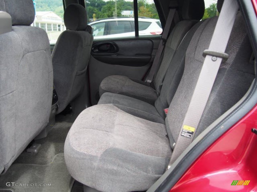 2004 TrailBlazer LT 4x4 - Medium Red Metallic / Light Cashmere photo #7