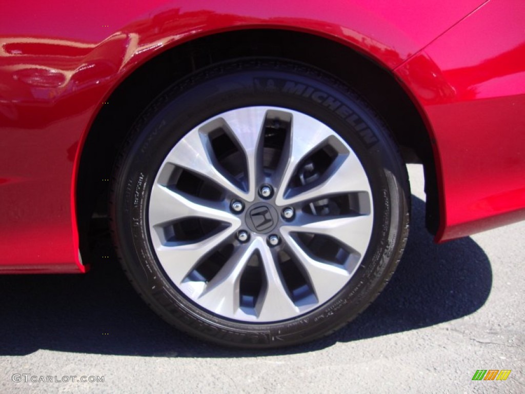 2014 Accord LX-S Coupe - San Marino Red / Black photo #23
