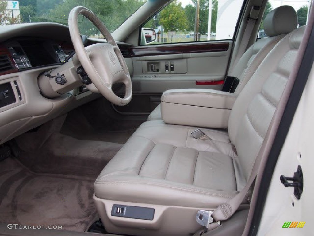 1996 DeVille Sedan - White / Neutral Shale photo #8