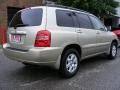 2002 Vintage Gold Metallic Toyota Highlander I4  photo #3