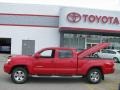 2005 Radiant Red Toyota Tacoma V6 TRD Sport Double Cab 4x4  photo #2