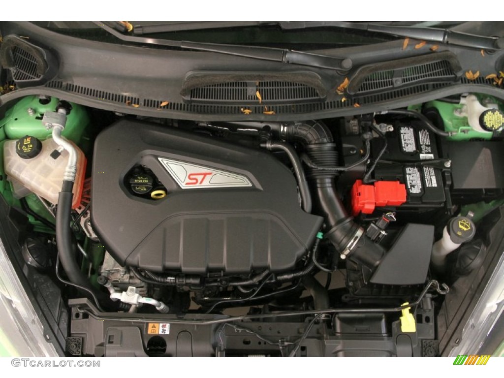 2014 Ford Fiesta ST Hatchback 1.6 Liter EcoBoost DI Turbocharged DOHC 16-Valve Ti-VCT 4 Cylinder Engine Photo #106331801