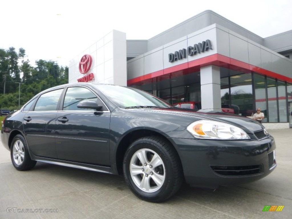 2012 Impala LS - Ashen Gray Metallic / Gray photo #1