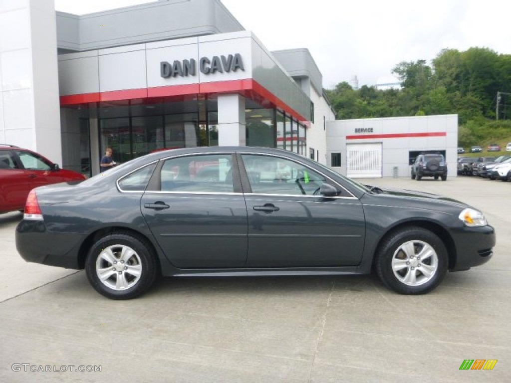 2012 Impala LS - Ashen Gray Metallic / Gray photo #4