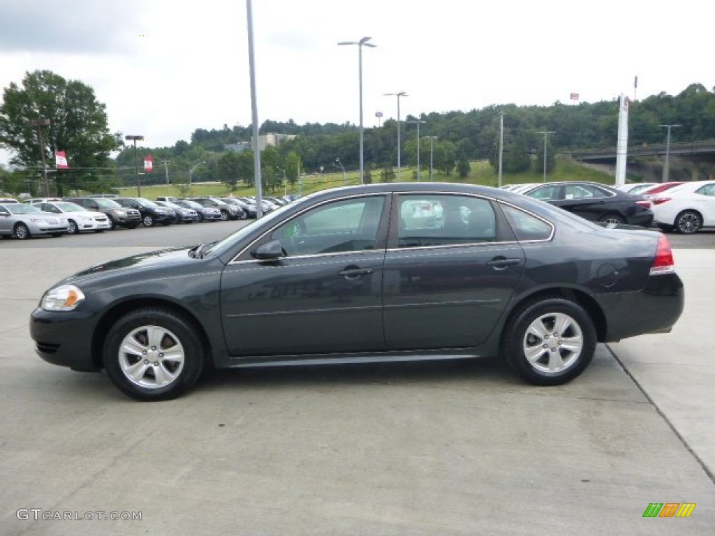 2012 Impala LS - Ashen Gray Metallic / Gray photo #8