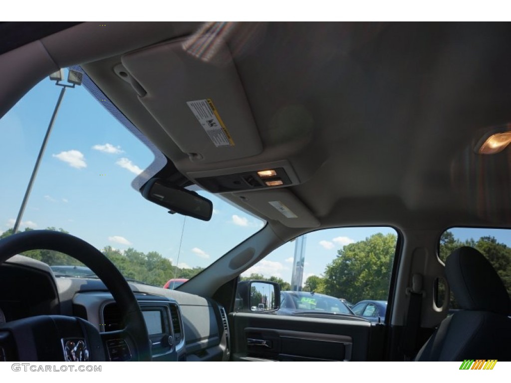 2014 1500 SLT Quad Cab - Bright Silver Metallic / Black/Diesel Gray photo #11