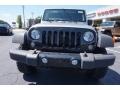 2015 Billet Silver Metallic Jeep Wrangler Unlimited Sport 4x4  photo #2