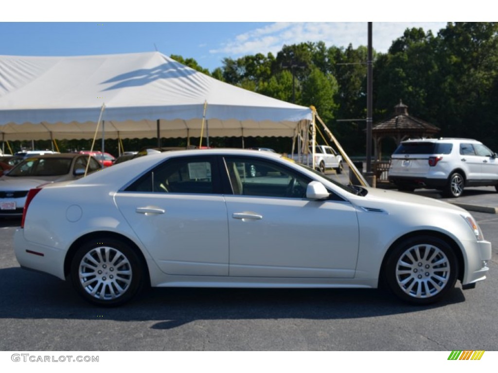 2010 CTS 4 3.0 AWD Sedan - Vanilla Latte / Cashmere/Cocoa photo #2