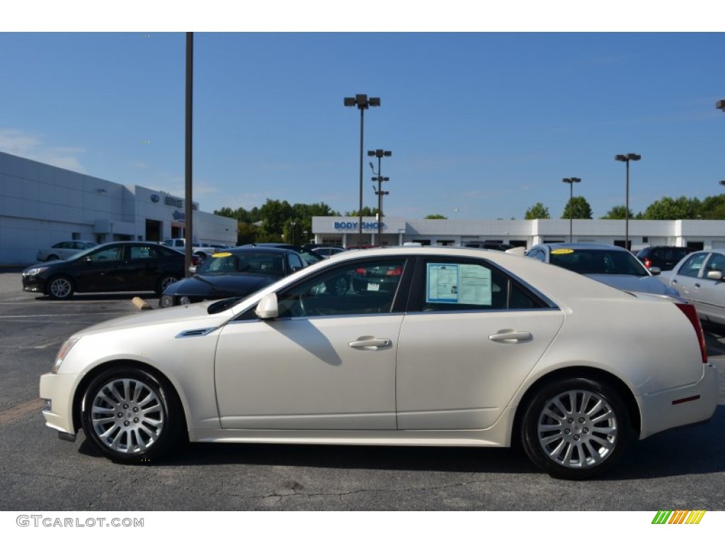 2010 CTS 4 3.0 AWD Sedan - Vanilla Latte / Cashmere/Cocoa photo #6