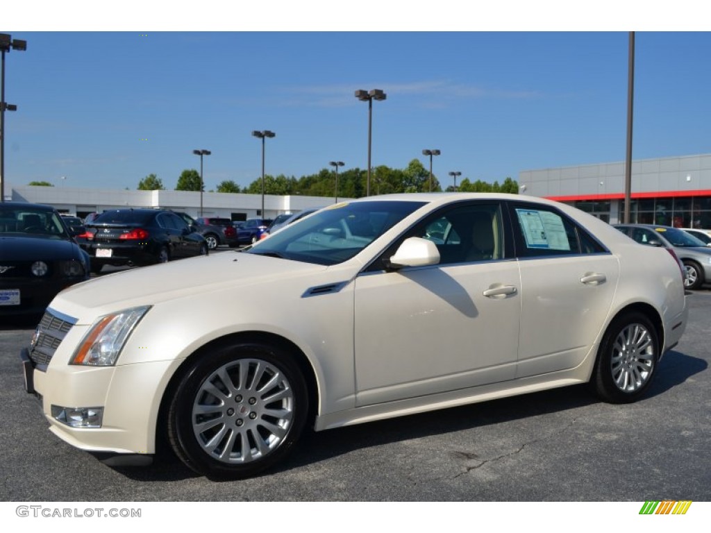 2010 CTS 4 3.0 AWD Sedan - Vanilla Latte / Cashmere/Cocoa photo #7