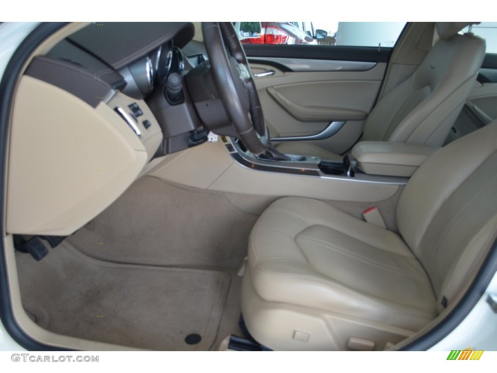 2010 CTS 4 3.0 AWD Sedan - Vanilla Latte / Cashmere/Cocoa photo #10