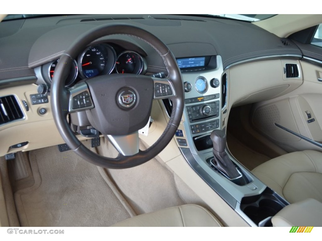 2010 CTS 4 3.0 AWD Sedan - Vanilla Latte / Cashmere/Cocoa photo #11