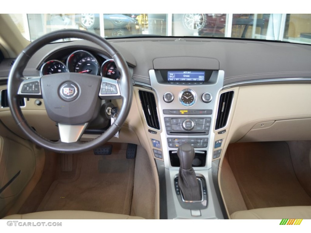 2010 CTS 4 3.0 AWD Sedan - Vanilla Latte / Cashmere/Cocoa photo #12