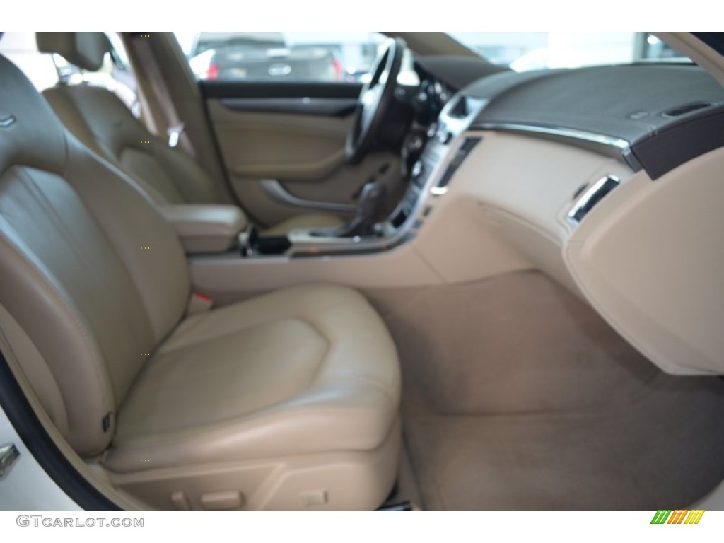 2010 CTS 4 3.0 AWD Sedan - Vanilla Latte / Cashmere/Cocoa photo #17