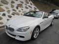 Alpine White 2016 BMW 6 Series 650i xDrive Convertible Exterior