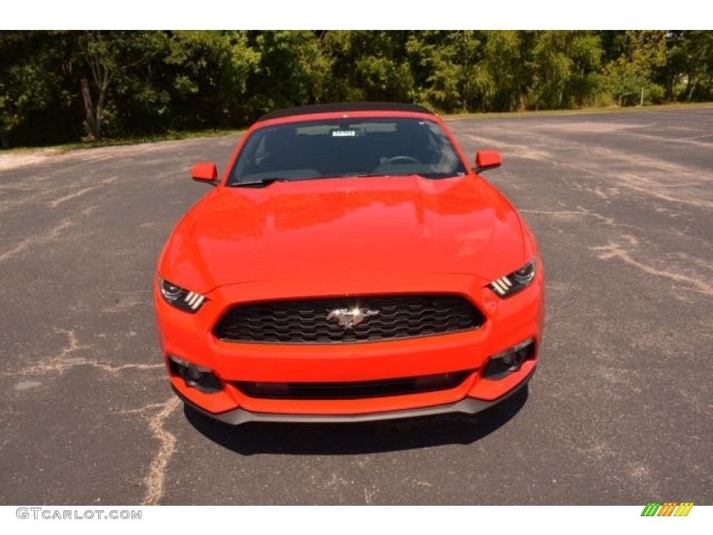 2015 Mustang V6 Convertible - Race Red / Ebony photo #2