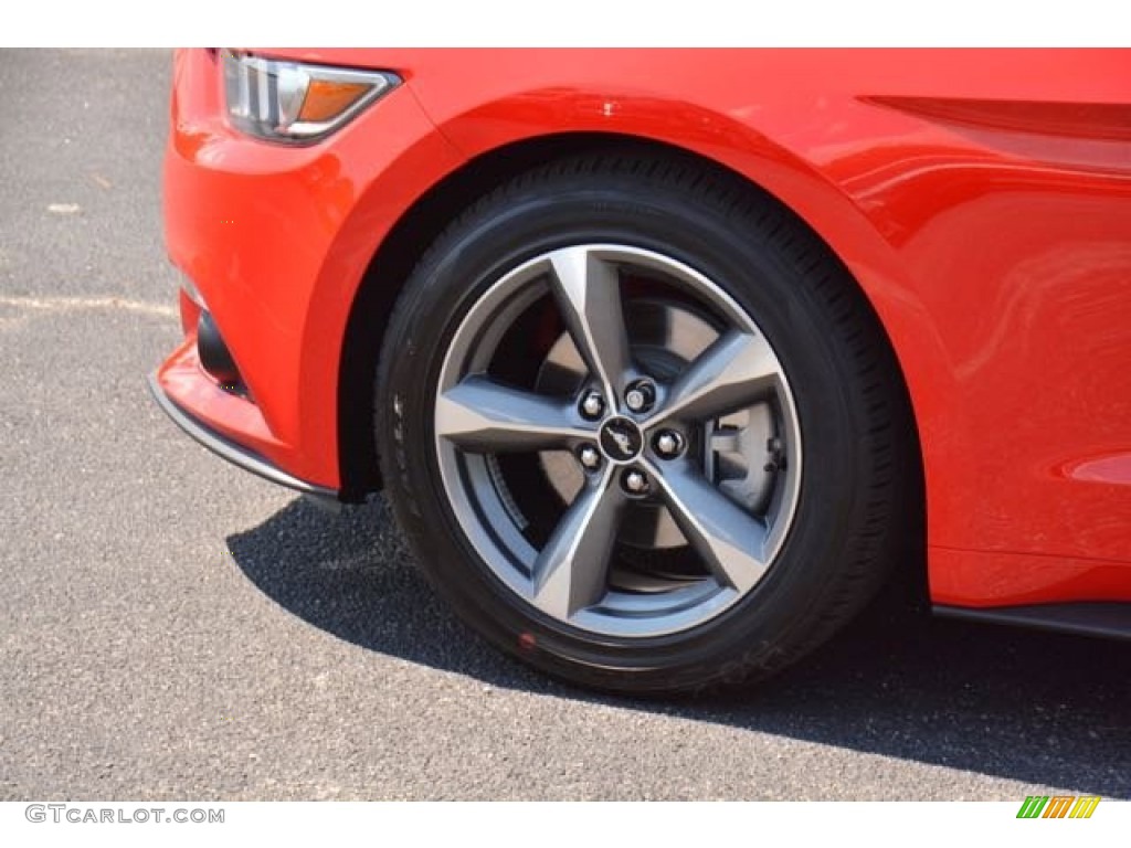 2015 Mustang V6 Convertible - Race Red / Ebony photo #9