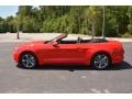 2015 Race Red Ford Mustang V6 Convertible  photo #10