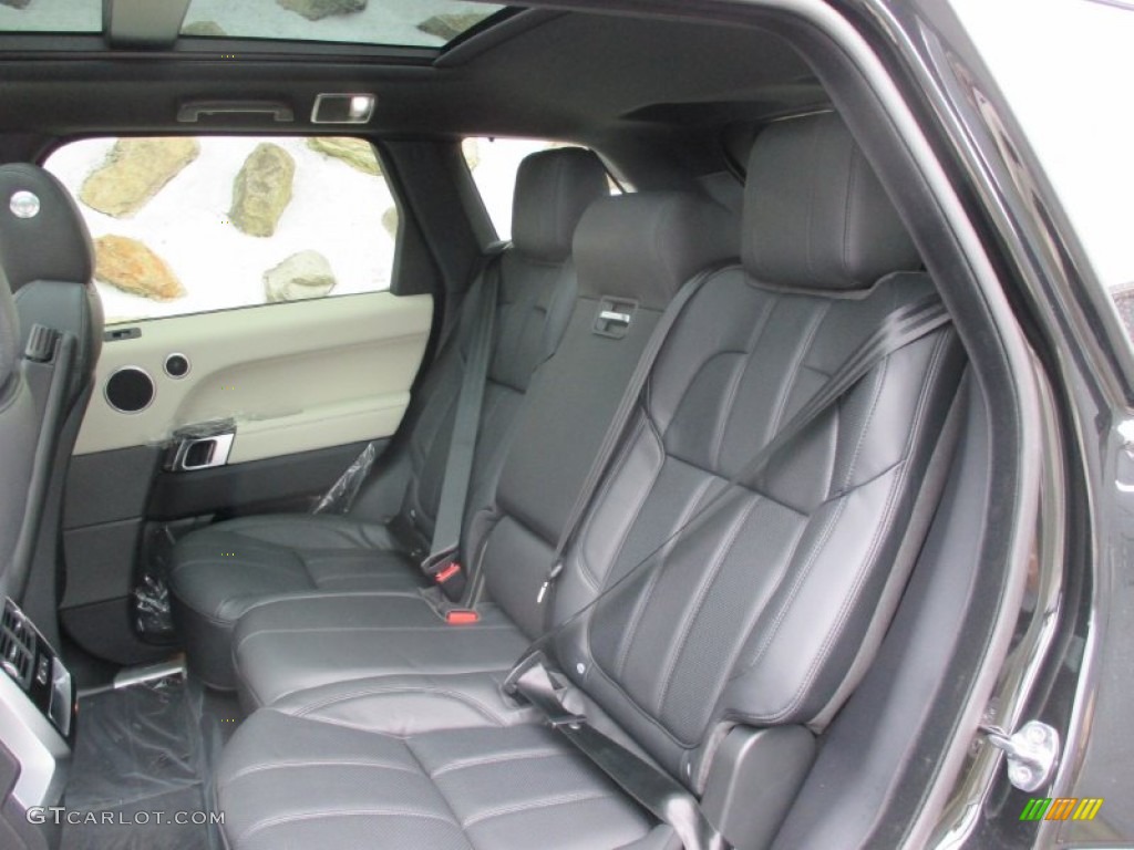 2016 Land Rover Range Rover Sport Supercharged Rear Seat Photo #106339667