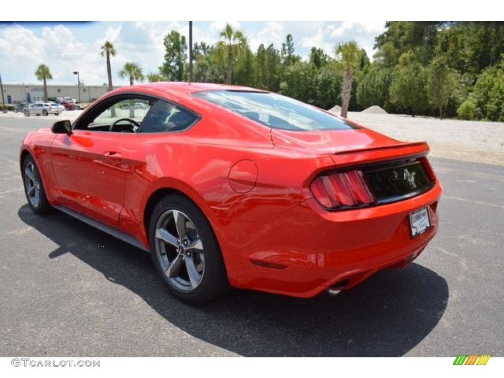 2015 Mustang V6 Coupe - Race Red / Ebony photo #7