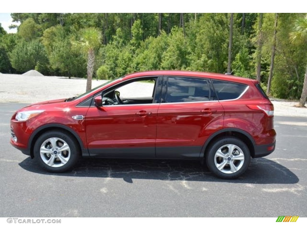 2016 Escape SE - Ruby Red Metallic / Charcoal Black photo #8