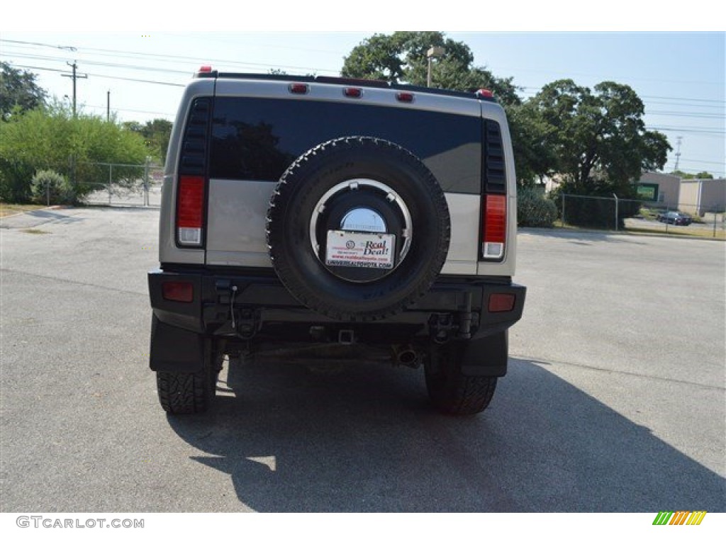 2005 H2 SUV - Desert Sand Metallic / Wheat photo #9