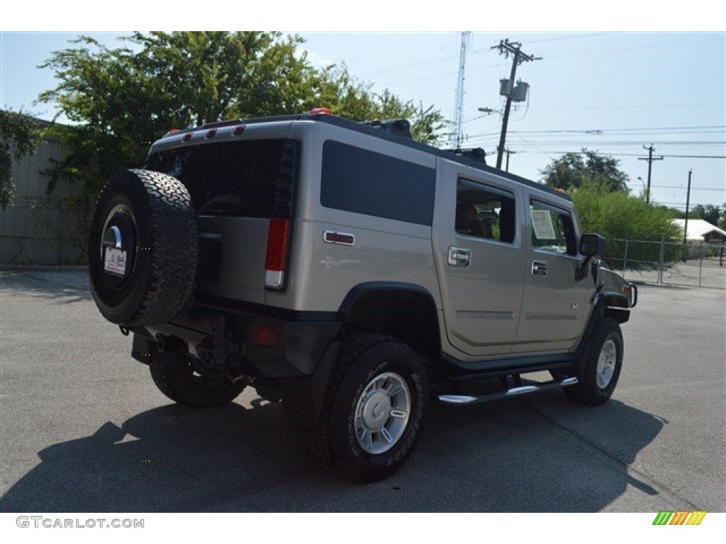 2005 H2 SUV - Desert Sand Metallic / Wheat photo #11