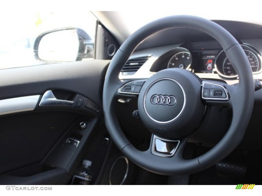 2016 Audi A5 Premium Plus quattro Coupe Steering Wheel Photos