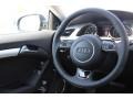 Black 2016 Audi A5 Premium Plus quattro Coupe Steering Wheel