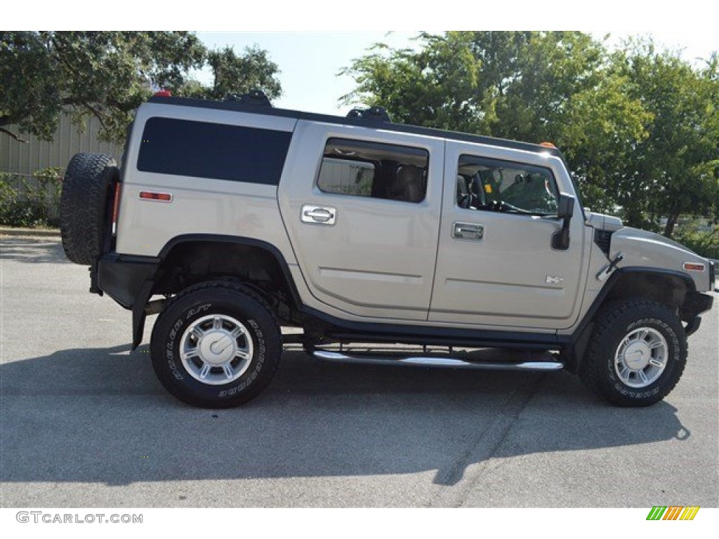 2005 H2 SUV - Desert Sand Metallic / Wheat photo #12