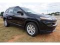 Brilliant Black Crystal Pearl 2016 Jeep Cherokee Sport Exterior